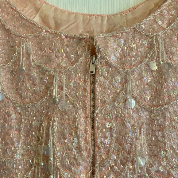 Koret of California Vintage Beaded Sequin Wool Top - Picture 4 of 10